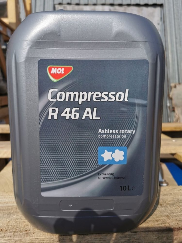 Масло компрессорное минеральное MOL Compressol R 46 AL 10л